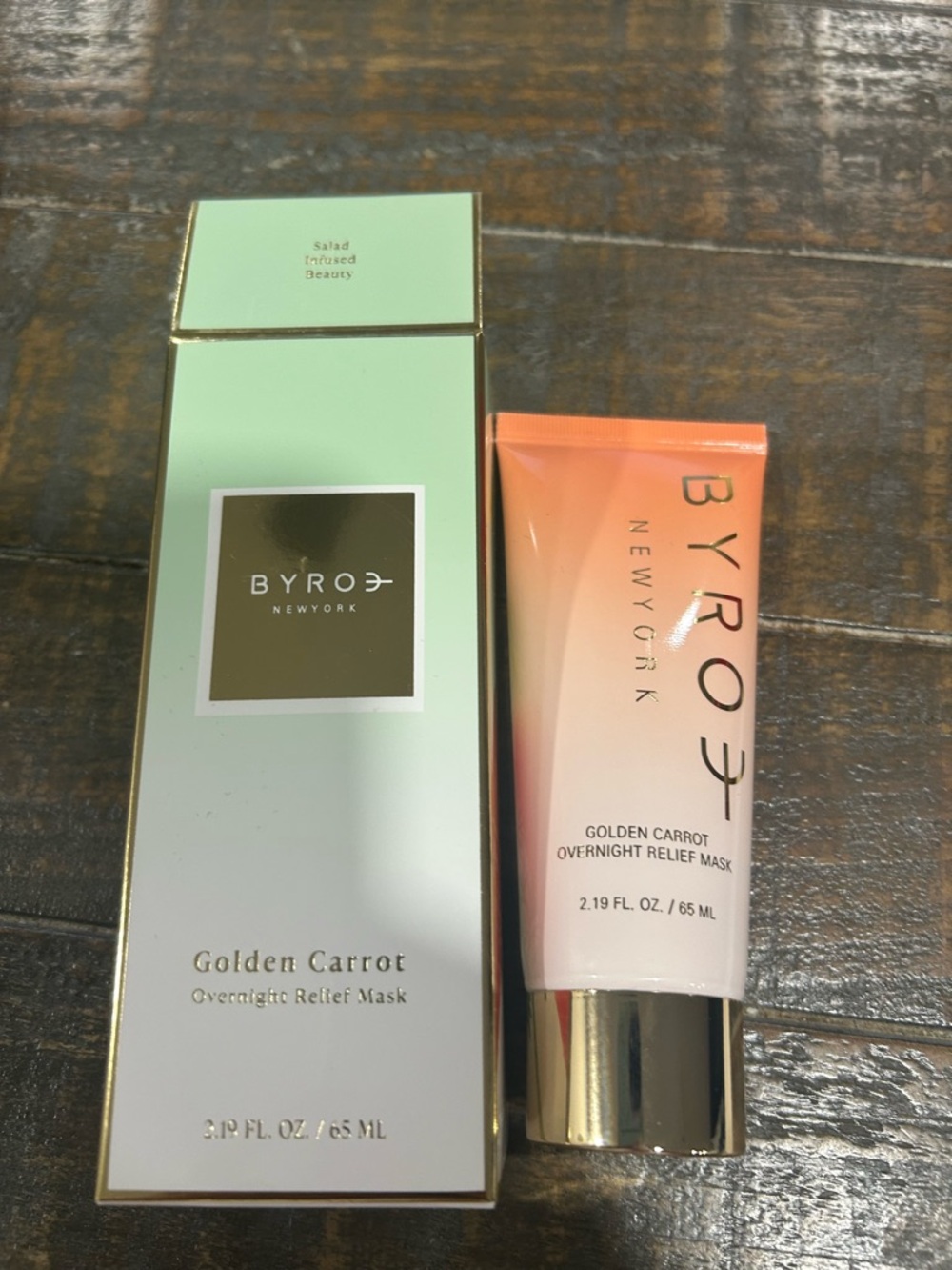 BYROE New York Golden Carrot Overnight Relief Mask!!!